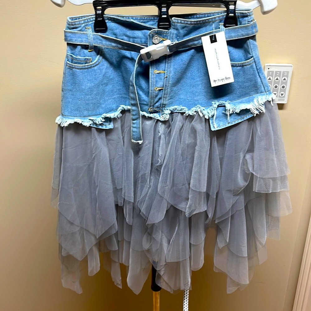 Jean skirt